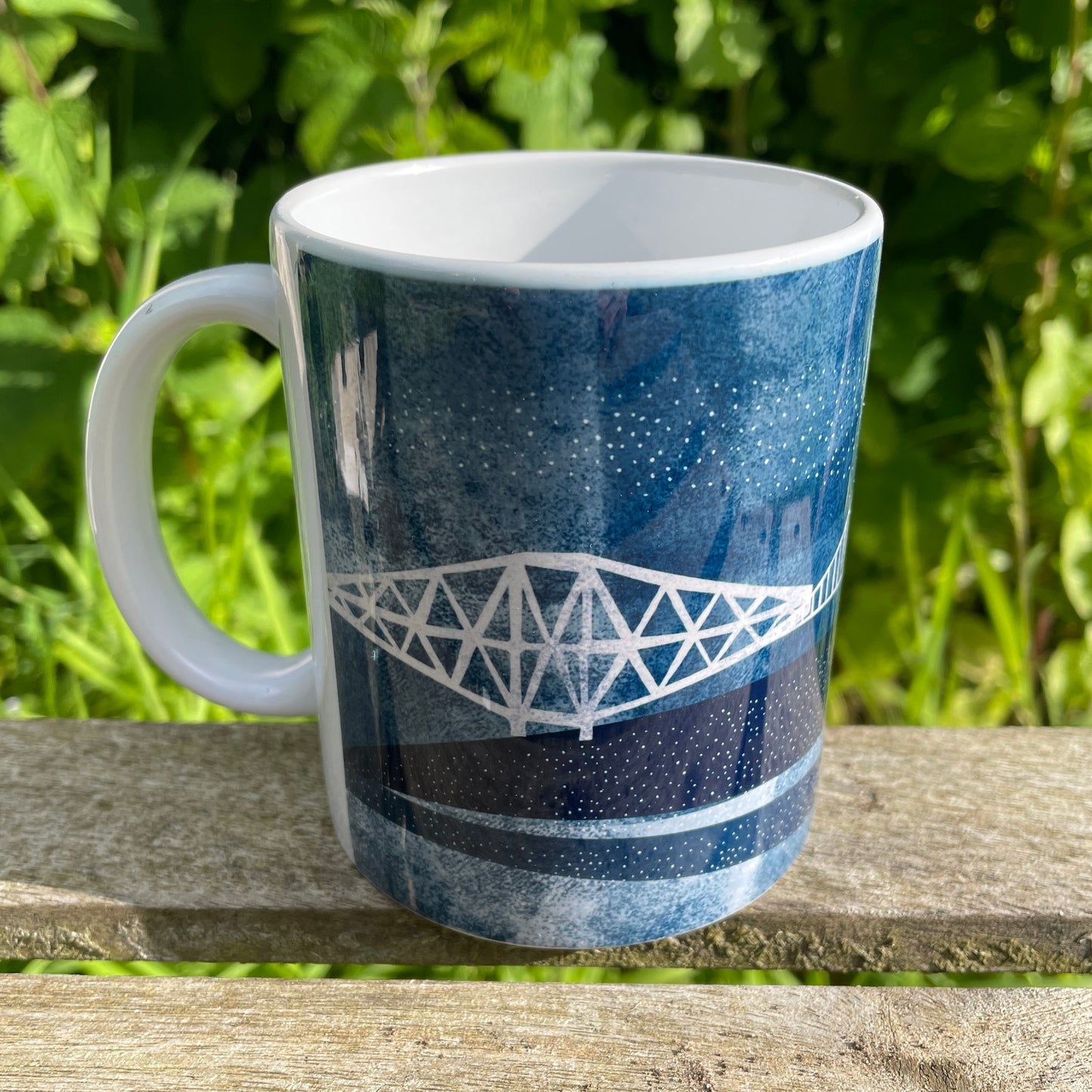 Winter at The Forth Bridges Mug