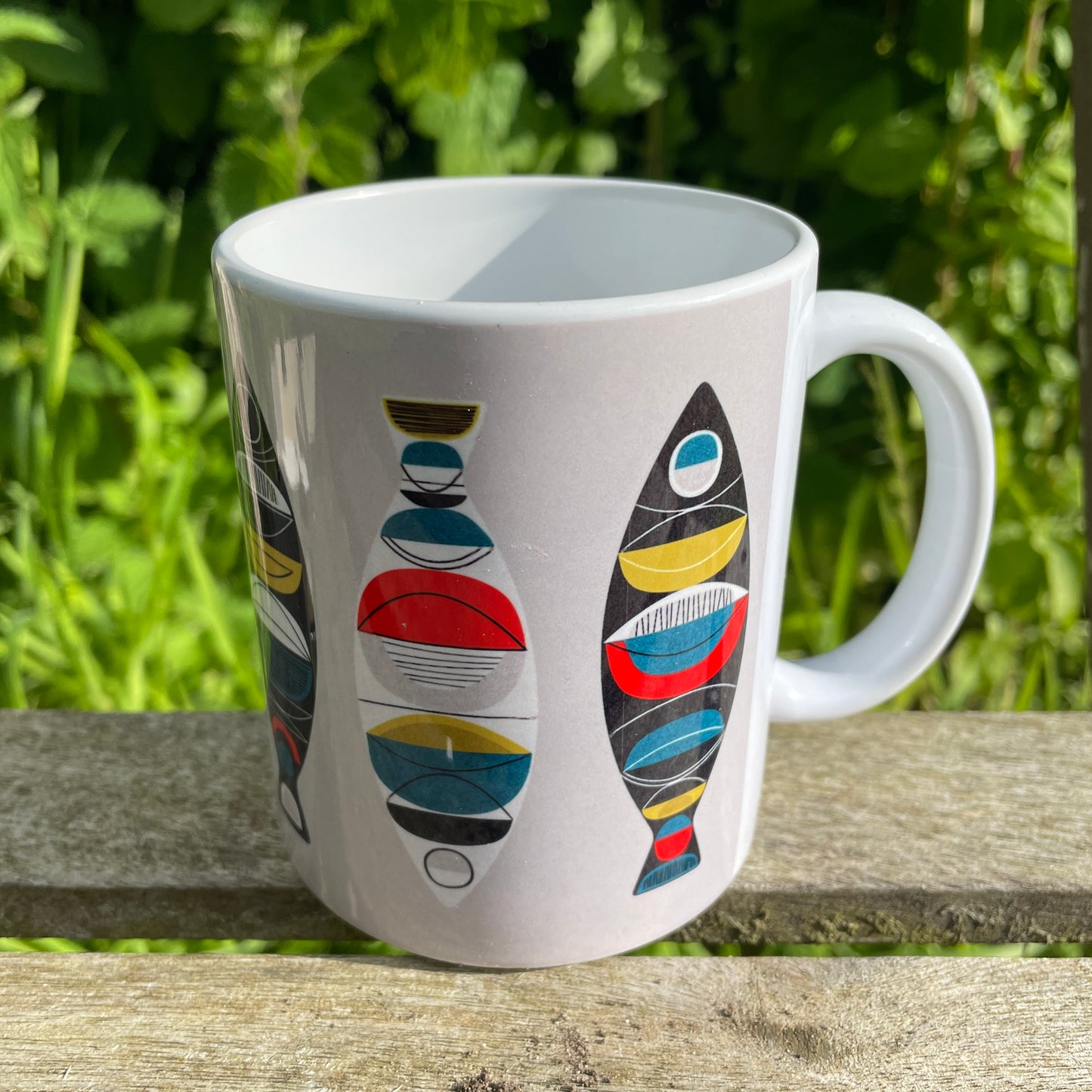 Midcentury Fish Mug