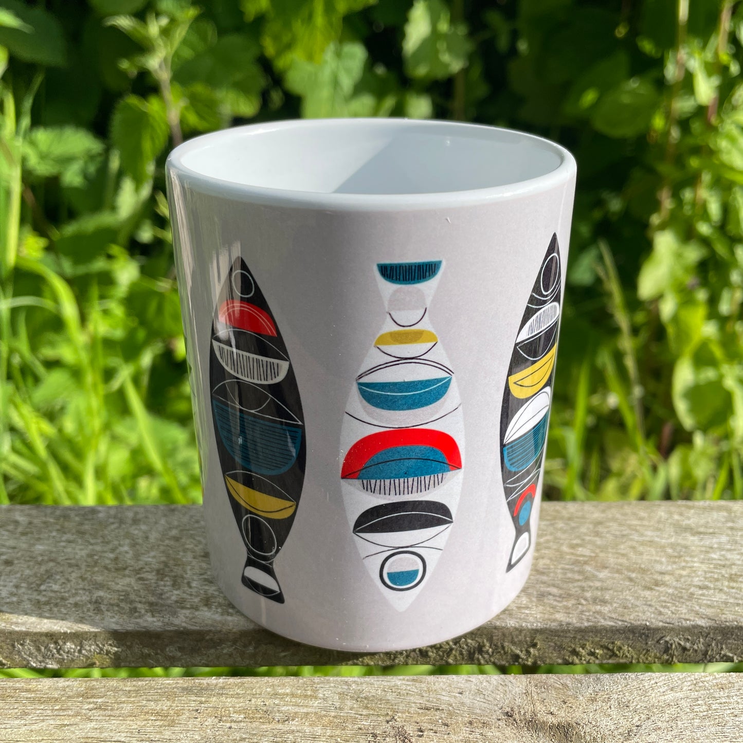 Midcentury Fish Mug