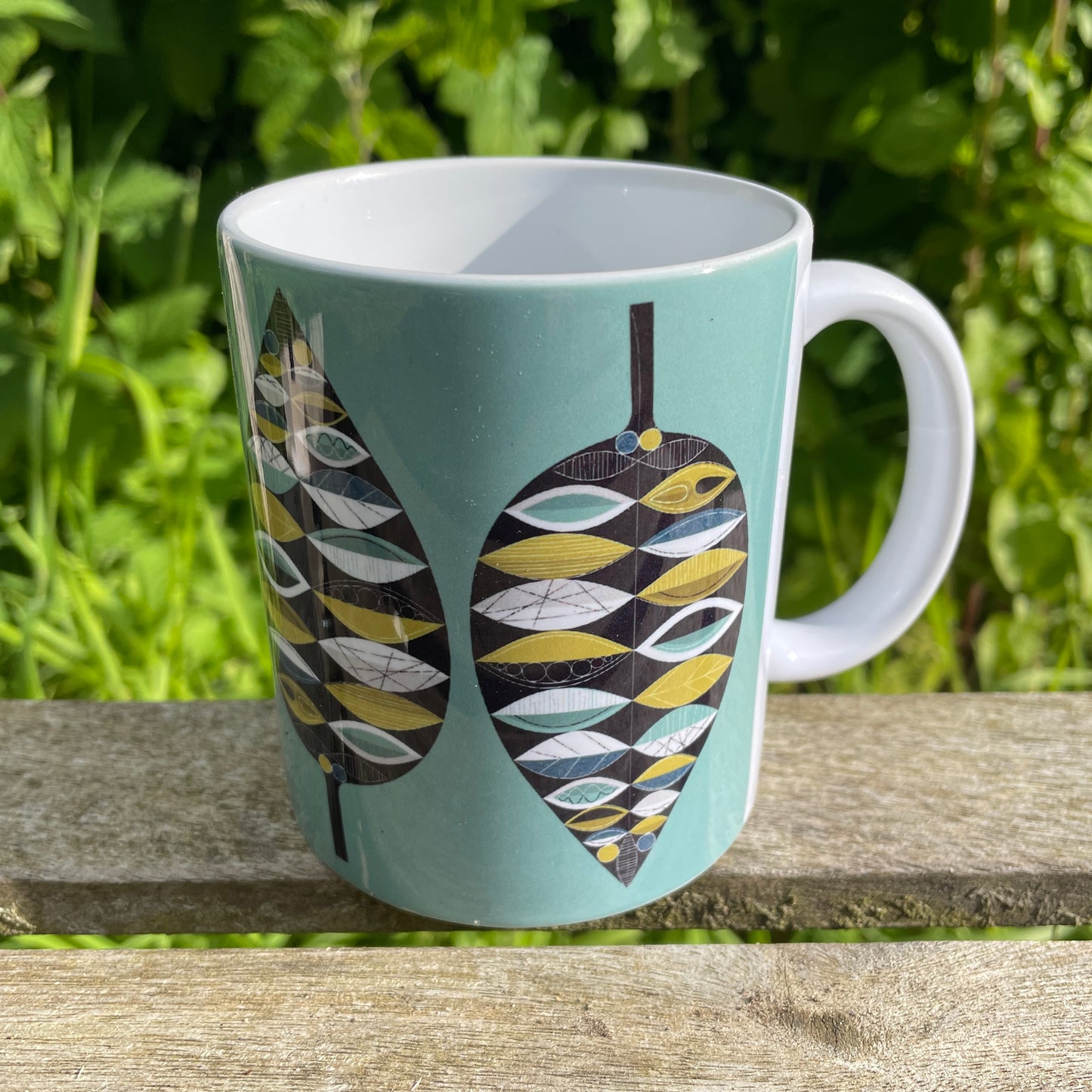 Midcentury Leaves Mug