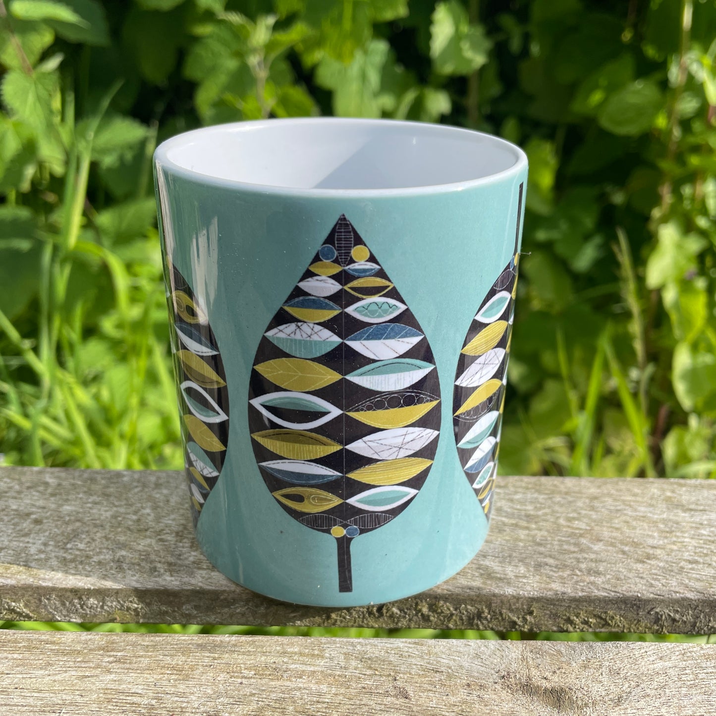 Midcentury Leaves Mug