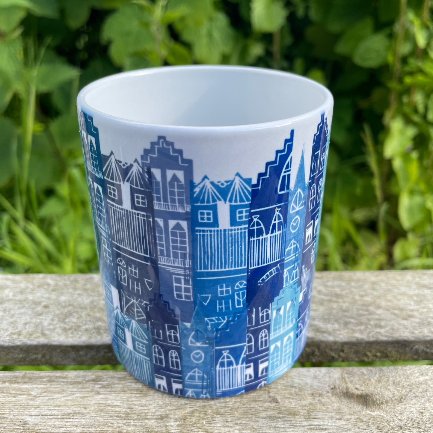 Blue Edinburgh Cityscape Mug