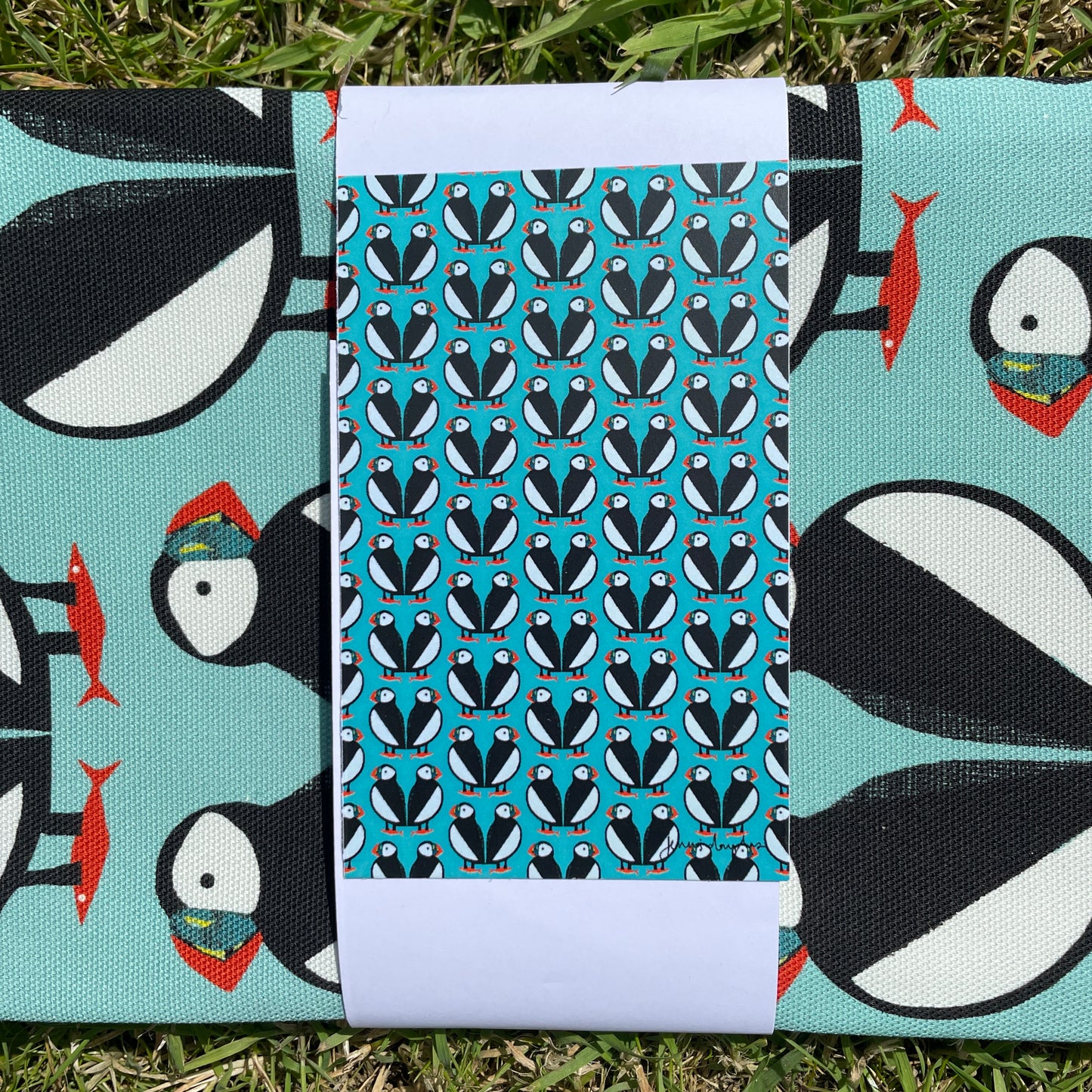 Puffins Tea Towel