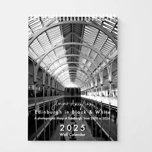 Edinburgh in Black & White 2025 Calendar