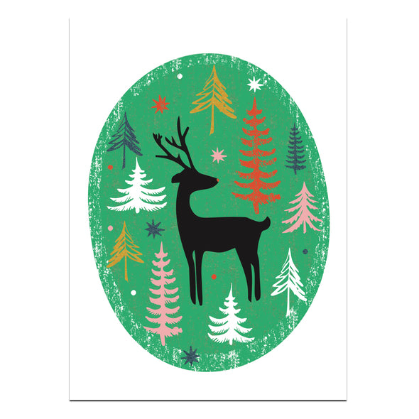 Woodland Christmas Card