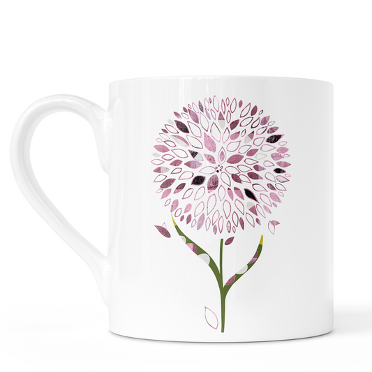 Allium Bone China Mug