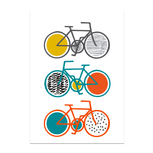 Bikes Blank Card
