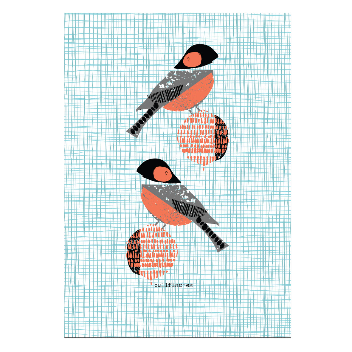 Set of 8 Birds Art Cards