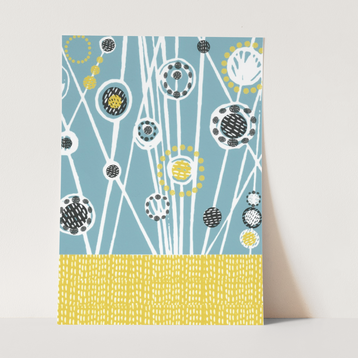 Cornflower Meadow Art Print