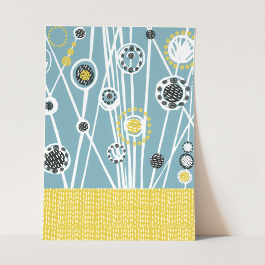 Cornflower Meadow Art Print