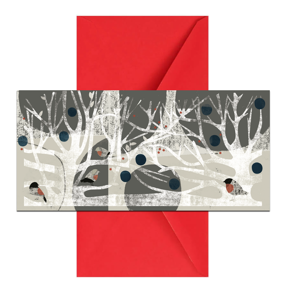 Hawthorn & Robins Large Christmas Card