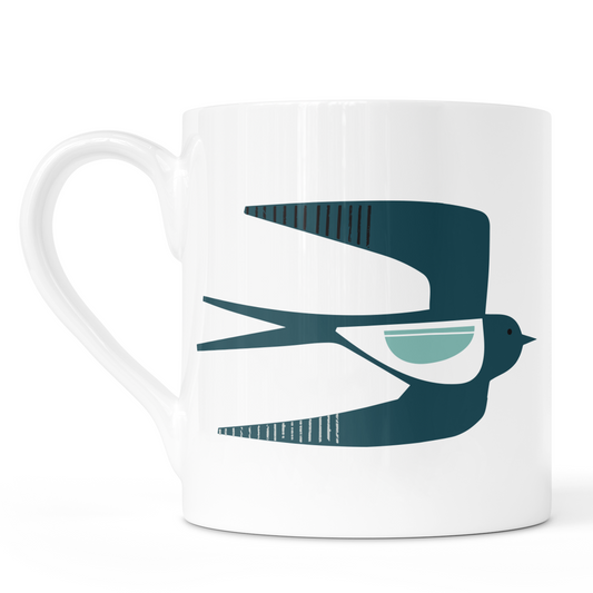 Swallow Bone China Mug