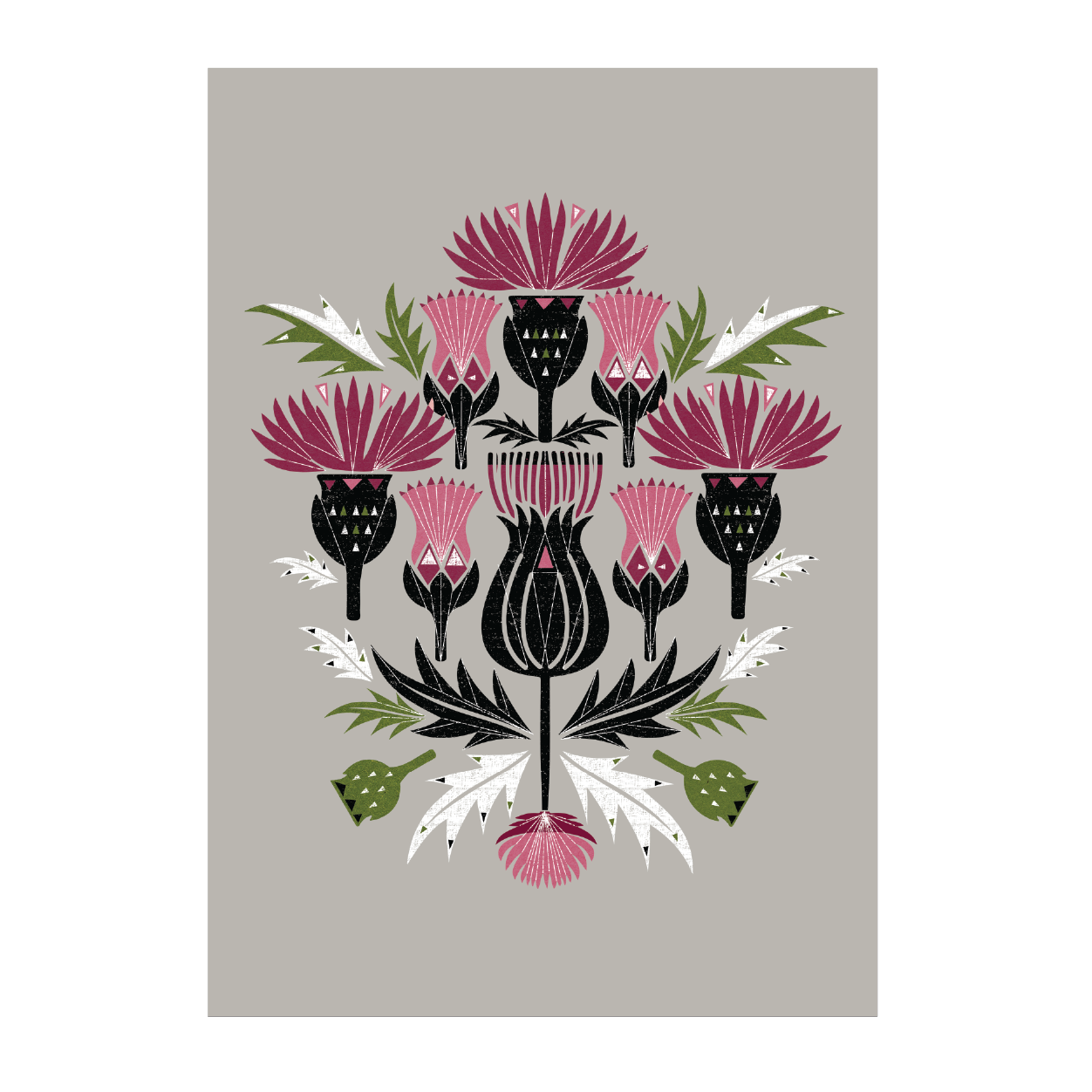 Thistles Card