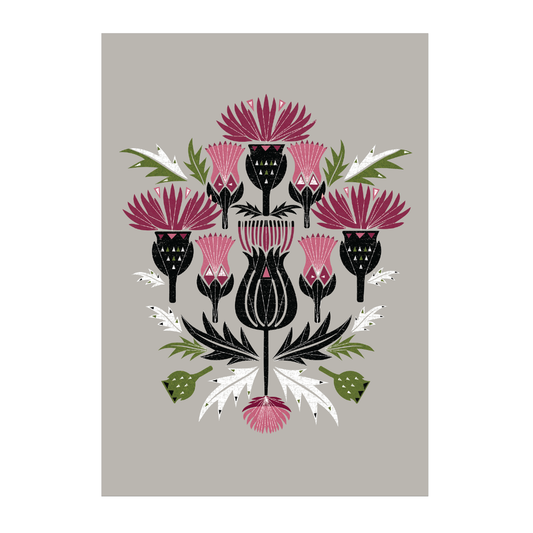 Thistles Card